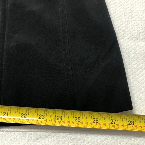 𝅺anne Klein Black Water Resistant Jacket Coat Large - Picture 15 of 16